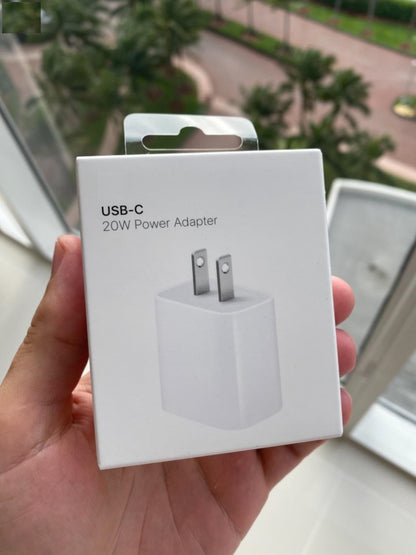 Apple 20W USB-C Fast Charging Adapter | Compatible with Android & iPhone