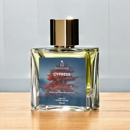 Cypress Eau De Parfum – 50ml | Inspired by Tuscan Leather