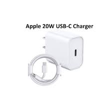 Apple 20W USB-C Fast Charging Adapter | Compatible with Android & iPhone