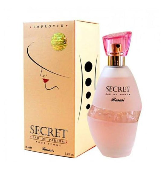 Secret Eau De Parfum for Women by Rasasi – 75ml | Luxurious Women’s Fragrance