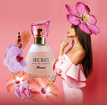 Secret Eau De Parfum for Women by Rasasi – 75ml | Luxurious Women’s Fragrance